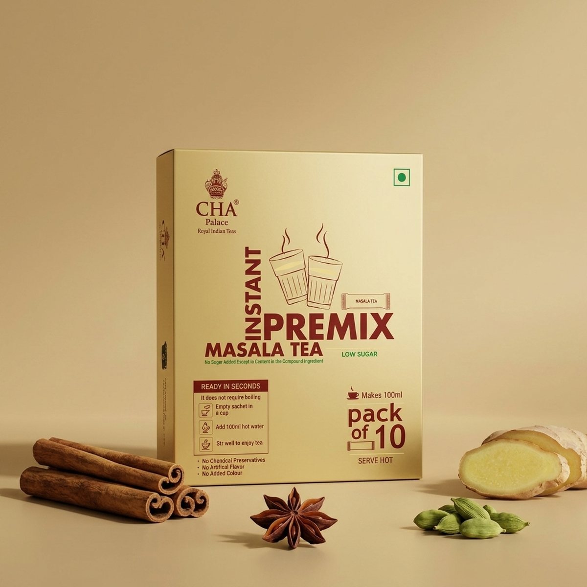 Chaa Palace Instant Premix Masala Tea